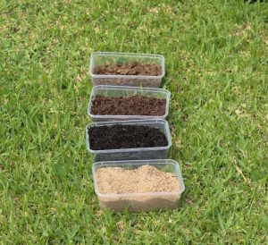 Townsville soil type examples, clay soil, sand, loam, rocky